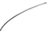 1224-sv005 Alpha Wire Braided Copper Silver Cable Sleeve, 2.39mm Diameter, 30m Length, FIT Wire Management Series