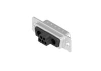 3007w2pxk99a10x CONEC 7 Way Through Hole D-sub Connector Plug, with Mounting Hole