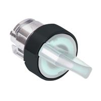 zb5ak1413 Schneider Electric Harmony XB5 Series 2 Position Selector Switch Head, 22mm Cutout, White Handle