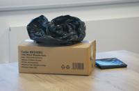 na090e1 Cromwell Polythene Black Polythene Bin Bag, 240L Capacity, 100 per Package