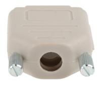 mhdppk9-lg-k MH Connectors MHDPPK-SLIM Series Polyamide D Sub Backshell, 9 Way, Strain Relief