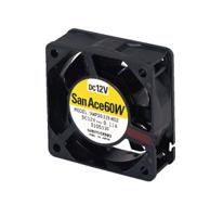 9wp0624h401 Sanyo Denki 9WP Series Axial Fan, 24 V dc, DC Operation, 18.7cfm, 1.44W, 60mA Max, IP68, 60 x 60 x 25mm