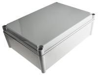 fex-3828-13-g-ekpvt Fibox FEX Series Grey Polycarbonate Enclosure, IP54, Grey Lid, 378 x 278 x 130mm