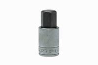 m121519-c Teng Tools 1/2 in Drive Bit Socket, Hex Bit, 19mm