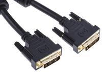 182-8565 RS PRO, Male DVI-D Dual Link to Male DVI-D Dual Link  Cable, 2mBlack sheathFoil shielding
