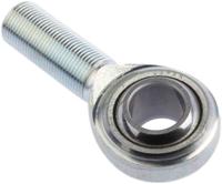 198-9156 RS PRO M20 x 1.5 Male Steel Rod End, 20mm Bore, 101mm Long, Metric Thread Standard, Male Connection Gender