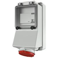 7312 MENNEKES IP44 Industrial Interlock 5P, Earthing Position 6h, 16A, 400 V