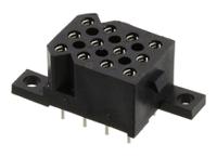 sms12re3tr29 Souriau Sunbank by Eaton SMS Series Straight PCB Mount PCB Socket, 12-Contact, 4-Row, 5.08mm Pitch, Solder Termination