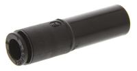 3166-06-10 Legris LF3000 Series Straight Tube-to-Tube Adaptor, Push In 6 mm to Push In 10 mm, Tube-to-Tube Connection Style