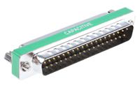 238-7371 RS PRO D Sub Adapter Male 37 Way D-Sub to Female 37 Way D-Sub
