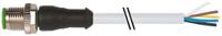 7000-12041-2350100 Murrelektronik Limited Male 5 way M12 to Free Cable End Sensor Actuator Cable, 1 m