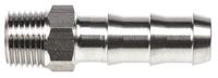 1823-07-10 Legris Stainless Steel Pipe Fitting, Straight Hexagon Tailpiece Adapter, Male R 1/8in x Male