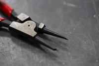 46-11-a0 Knipex Circlip Pliers, 140 mm Overall, Straight Tip