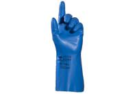 34472000 Mapa ULTRANITRIL 472 Blue Nylon Nitrile Glove, Size 10, Nitrile Coating