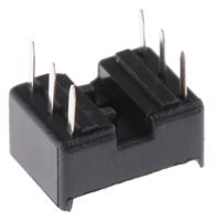 w3106trc Winslow, W3100 2.54mm Pitch Vertical 6 Way, Through Hole Stamped Pin Open Frame IC Dip Socket, 10A