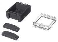 96022124-b-100806-pc-v0-g-7024 Bopla Bocube Series Graphite Grey Polycarbonate V0 Enclosure, IP66, IP68, IK07, Transparent Lid, 113 x 80 x 60mm
