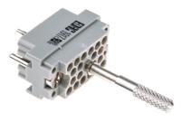 516-020-000-301 EDAC 516 20 Way D-sub Connector Plug