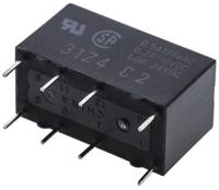 g5v-2-h1-dc12 Omron PCB Mount Signal Relay, 12V dc Coil, 1A Switching Current, DPDT