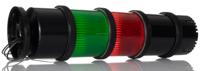 271-2237 RS PRO Green/Red Signal Tower, 12 Lights, 240 V ac, Screw Mount