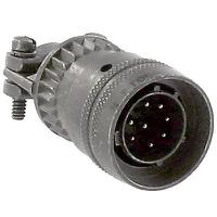 pt06a-12-8psr Amphenol Socapex, PT, Copper Alloy 8 Way Cable Mount MIL Spec Circular Connector PlugGreen, Pin Contacts,Shell Size 12,