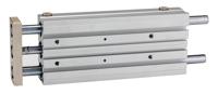 180-356 RS PRO Pneumatic Guided Cylinder - 20mm Bore, 150mm Stroke, Double Acting