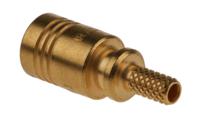 r114082000w Radiall, Plug Cable Mount SMB Connector, 50Ω, Crimp Termination, Straight Body