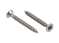144-3509 RS PRO Pozidriv Countersunk Stainless Steel Wood Screw, A2 304, 3.5mm Thread, 30mm Length