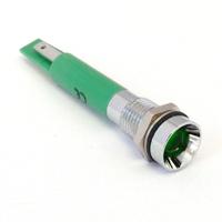 19500131 CML Innovative Technologies 1950X Series Green Panel Mount Indicator, 130V c.a., 8mm Mounting Hole Size, Solder Tab