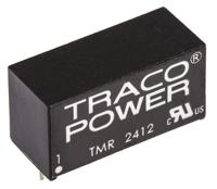 tmr-2412 TRACOPOWER TMR 2 DC-DC Converter, 12V dc/ 167mA Output, 18 → 36 V dc Input, 2W, Through Hole, +85°C Max Temp