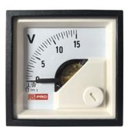 186-2482 RS PRO Analogue Voltmeter DC, Analogue Display 1 %