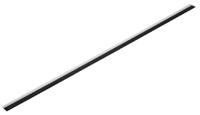 326-9836 RS PRO Black Aluminium, Nylon Brush Strip, 25mm