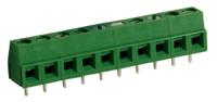 897-0878 RS PRO PCB Terminal Block, 10-Contact, 5mm Pitch, Through Hole Mount, 1-Row, Screw Termination