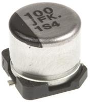 eeefk0j101p Panasonic 100μF Aluminium Electrolytic Capacitor 6.3V dc, Surface Mount - EEEFK0J101P