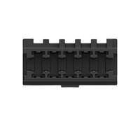 1-2391423-5 TE Connectivity 1-2391423 Series Receptacle Edge Connector, Board Mount, 5-Contacts, 2.5mm Pitch, 1-Row, Crimp