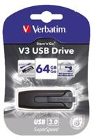 49174 Verbatim Store 'n' Go V3 64 GB USB 3.0 USB Stick