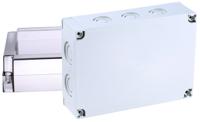 pcm-150100-t-enclosure Fibox Grey Polycarbonate Enclosure, IP66, IP67, Clear Lid, 180 x 130 x 100mm