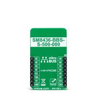 mikroe-4676 MikroElektronika Ultra-Low Press Click Pressure Sensor Add On Board for SM8436 mikroBUS Socket