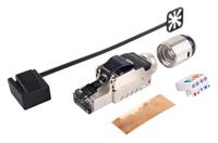 i4plec6afs AXINDUS Plug Ethernet Connector, Cat6a 1 Port 1 -Way
