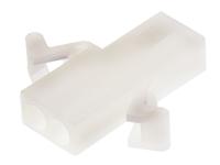 03-06-1022 Molex, STANDARD .062" Female Connector Housing, 3.68mm Pitch, 2 Way, 1 Row