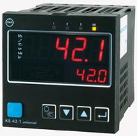 ks42-112-0000d-000 P.M.A KS42 PID Temperature Controller, 96 x 96 (1/4 DIN)mm, 2 Output Relay, 90 → 250 V ac Supply Voltage ON/OFF