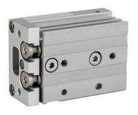 180-309 RS PRO Pneumatic Guided Cylinder - 8mm Bore, 10mm Stroke, Double Acting