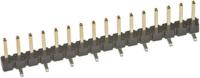 95293-101-10lf Amphenol Communications Solutions Bergstik Series Straight Surface Pin Header, 10 Contact(s), 2.54 mm Pitch, 1 Row,