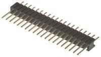 m52-040023v2045 HARWIN Archer M52 Series Straight Through Hole Pin Header, 20 Contact(s), 1.27 mm Pitch, 1 Row, Unshrouded