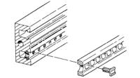 64568061 nVent SCHROFF 64568 Series PBT Spacer