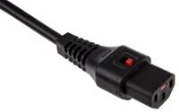 il13-se-h05-3100-200 Schaffner IEC C13 Plug to Unterminated Power Cord, 2m