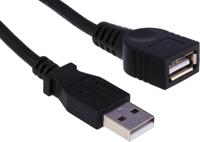 usbextaa6bk StarTech.com USB 2.0, Male USB A to Female USB A, 480Mbps, 1.8m