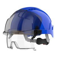 amb170-007-f00 JSP EVOVISTAlens Blue Safety Helmet, AdjustableVentilated