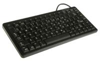 g84-4100lcagb-2 CHERRY Wired PS/2, USB Compact Keyboard, QWERTY (UK), Black