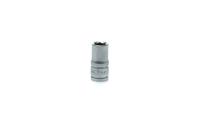 m140507-c Teng Tools 1/4 in Drive 7mm Standard Socket, 6 point, 25 mm Overall Length