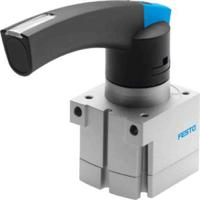 vher-p-h-b43e-b-g18 Festo Lever 4/3 Exhausted Pneumatic Manual Control Valve VHER Series, G 1/8, 1/8, 3488211